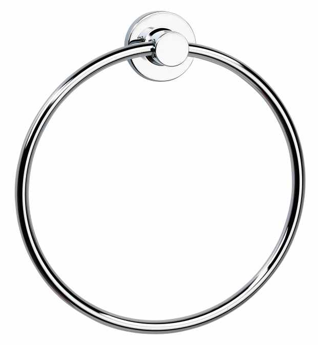 Tecno Project Chrome Towel Ring - Small - Origins Living