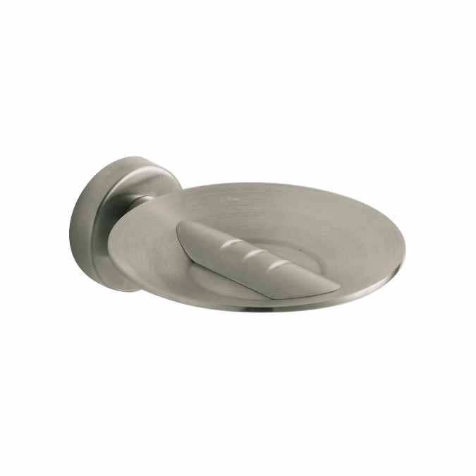 Tecno Project Brushed Nickel Metal Soap Dish - Origins Living