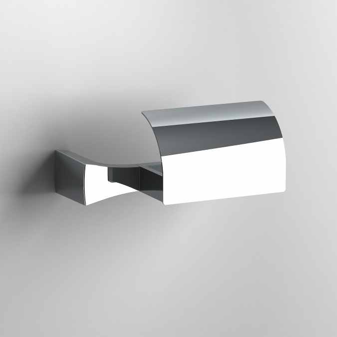 S7 Chrome Toilet Roll Holder with Flap - Origins Living