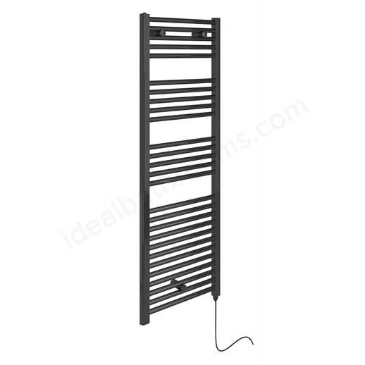 1375 x 480 Anthracite Electric Towel Warmer - 2559BTU