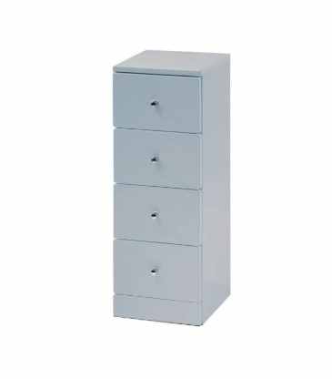 Elation Ikoma 4 Drawer Unit - Pearl Grey Matt