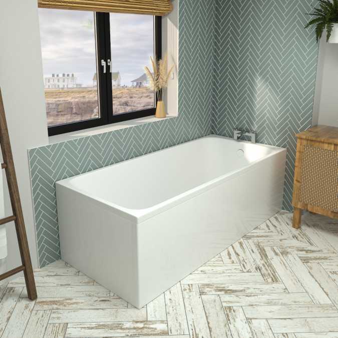 Beaufort Malin 1700 x 700 Beauforte Reinforced Bath