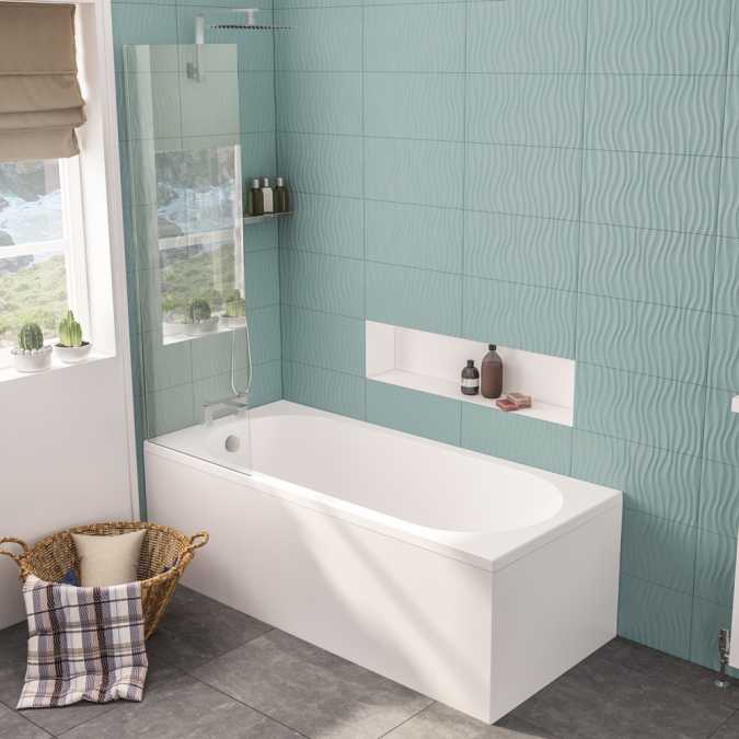 Beaufort Biscay 1700 x 700mm Single Ended Bath