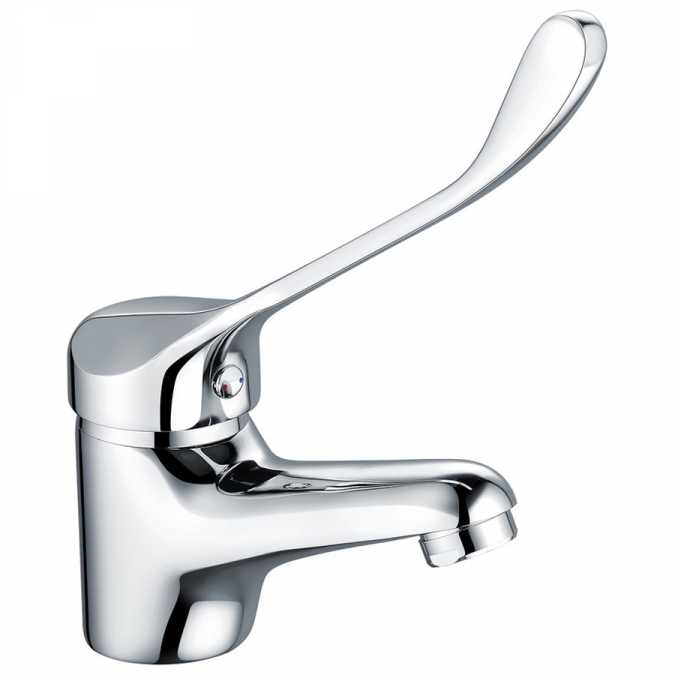 SLR Basin Mixer - Long Lever - Highlife Bathrooms