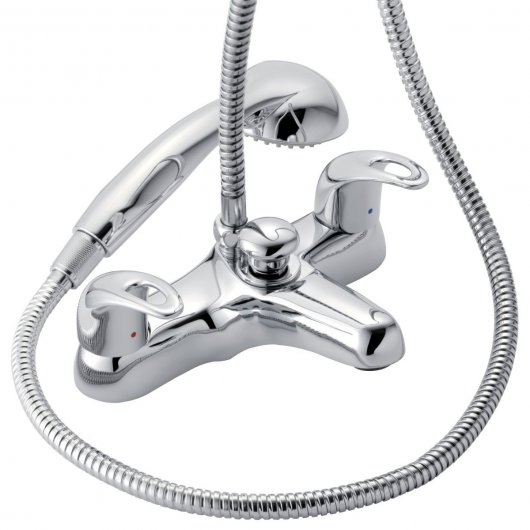 Francis Pegler Izzi Deck Bath Shower Mixer Tap