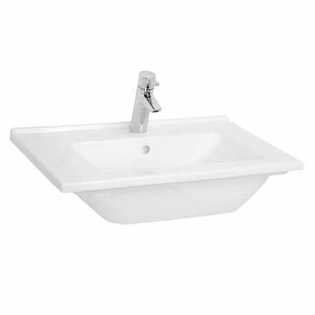 VitrA S50 Vanity Basin Central Tap Hole 600mm