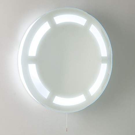 Rockland Round illuminated Bathroom Mirror - 600mm  - Eastbrook