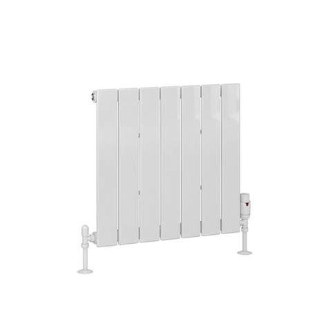 Eastbrook Addington 500 x 514 Vertical/Horizontal Radiator, Gloss White