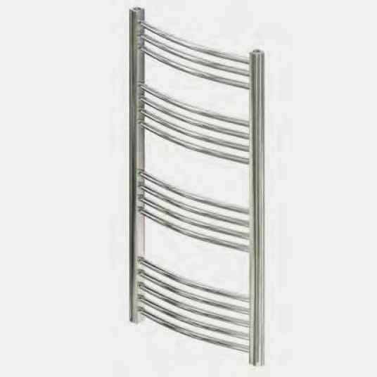 Eastbrook Wendover 1000 x 600mm Chrome Curved Towel Radiator