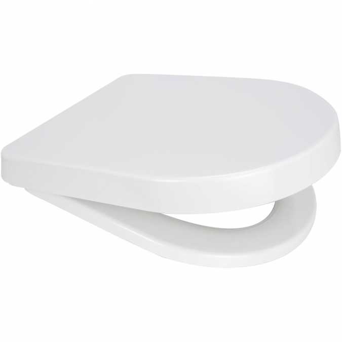 Long D ONE Soft Close Quick Release Toilet Seat - 88310 - Euroshowers