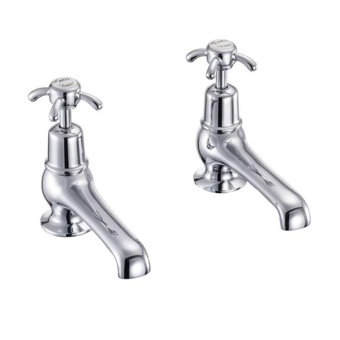 Burlington Anglesey 5" Basin Pillar Taps - AN2