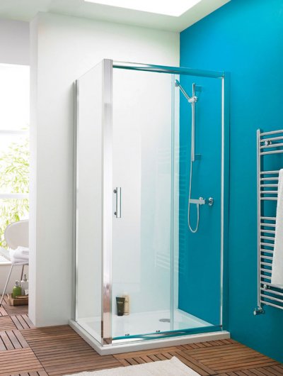 Nuie Pacific 1000mm Sliding Shower Door