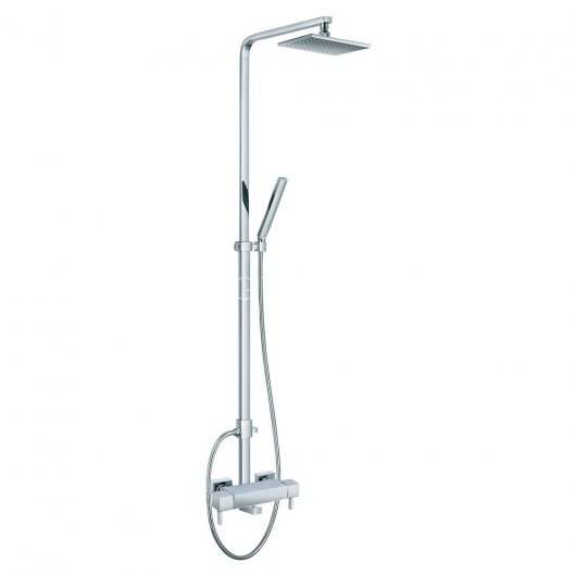 Sagittarius Axis Exposed Dual Head Thermostatic Shower