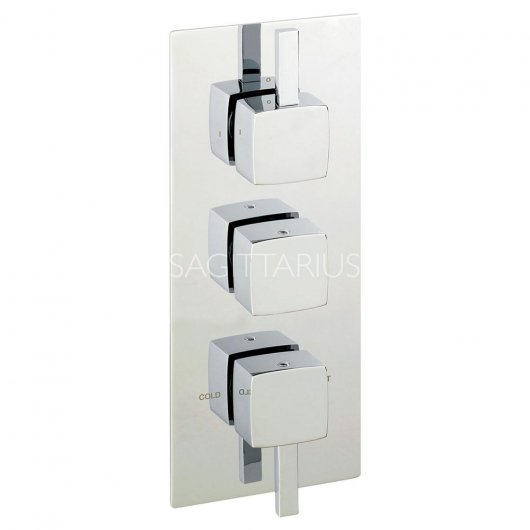 Sagittarius Axis Concealed Thermostatic Valve 3 Way Diverter