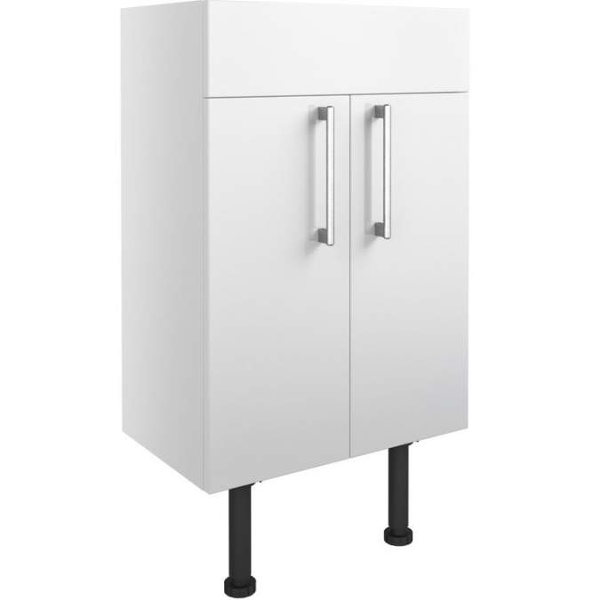 Abacot 500mm Basin Unit - White Gloss