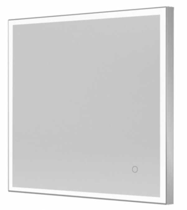 Tate Light Square Mirror 70 Polished - 70x70cm - Origins Living