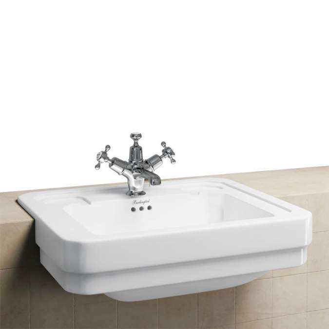 Burlington Traditional Semi Recessed Basin