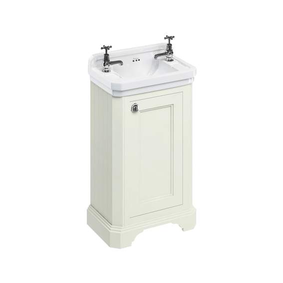 Burlington 51cm Cloakroom Vanity Unit - Sand