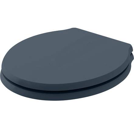 Bayswater Porchester Traditional Soft Close Toilet Seat - Stiffkey Blue