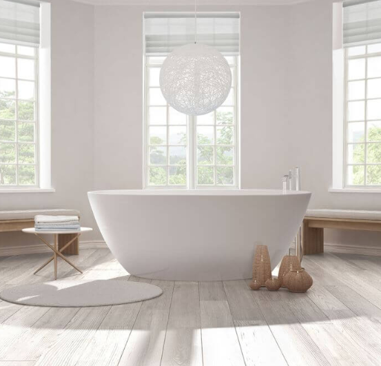 Projekt Esseta Silk Matt Cian Solid Surface Freestanding Bath, 1510 x 760 - BC Designs 