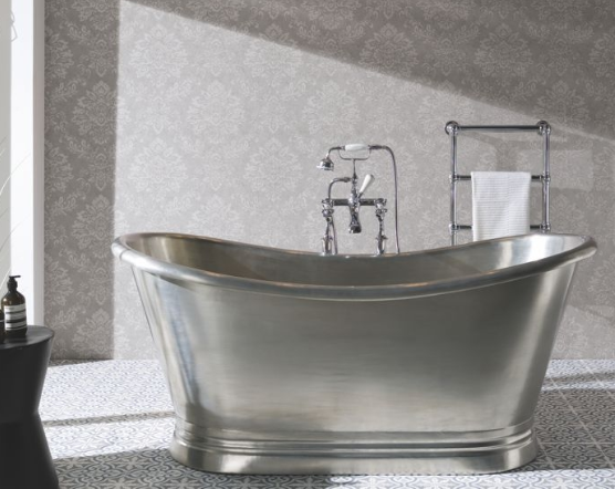 Boat Tin Classic Roll Top Bath - 1500 x 700 - BC Designs