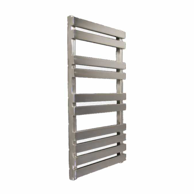 Abacus Kubik 1170 x 500mm Stainless Steel Bathroom Towel Rail