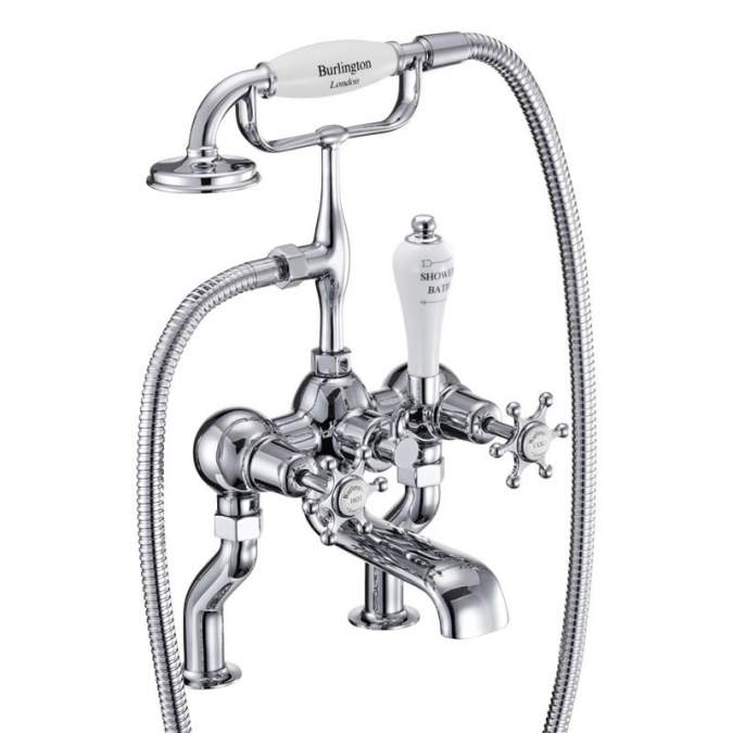 Burlington Birkenhead Traditional Bath Shower Mixer Tap - BI15