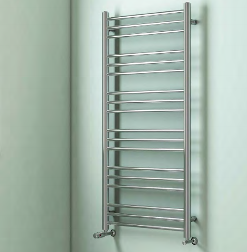 Eastbrook Biava Chrome Round Towel Rail 600mm x 600mm 