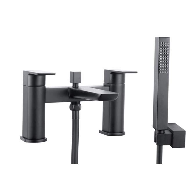 Nero Bath Shower Mixer Tap - Black