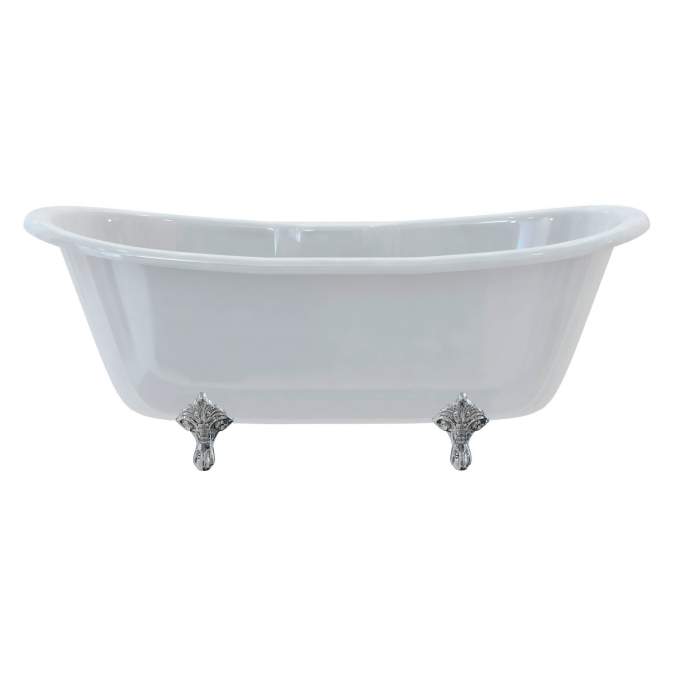 Burlington Bateau - Traditional Double Ended Freestanding Bath - 1640mm