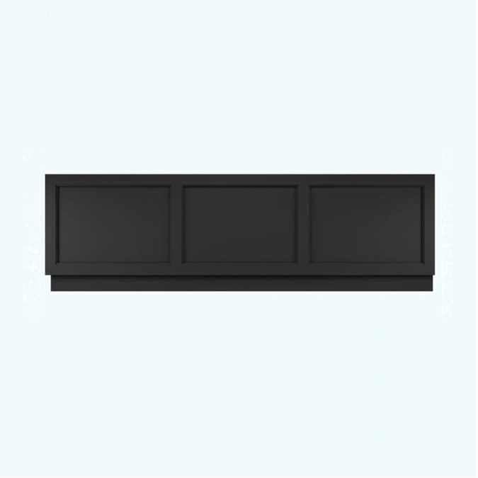 Bayswater 1700mm Bath Front Panel - Matt Black