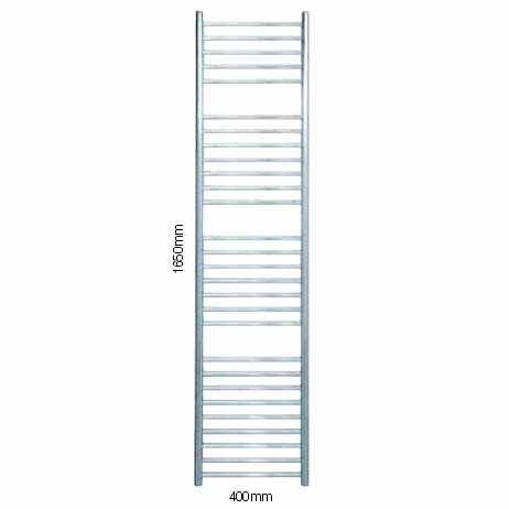 1650 x 400mm Sussex Beacon Stainless Steel Towel Rail - JIS Europe