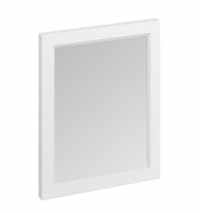 Burlington 60cm x 75cm Matt White Framed Mirror