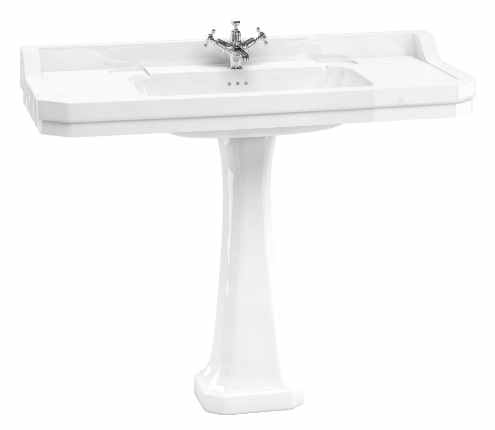 Burlington Edwardian 120cm Basin & Classic Pedestal