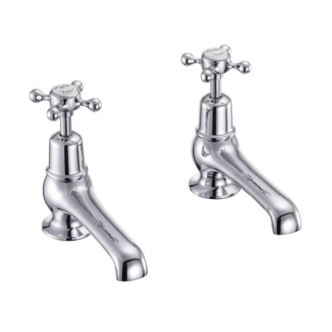 Burlington Claremont Traditional 5" Basin Pillar Taps CL2