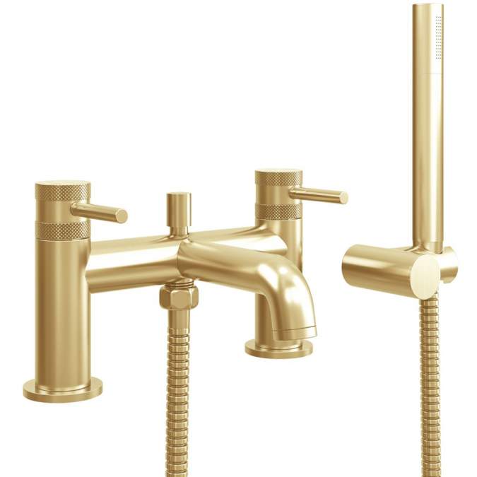 Core Bath Shower Mixer Brushed Brass