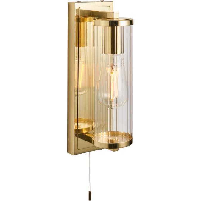 Deshi Wall Light - Brushed Brass