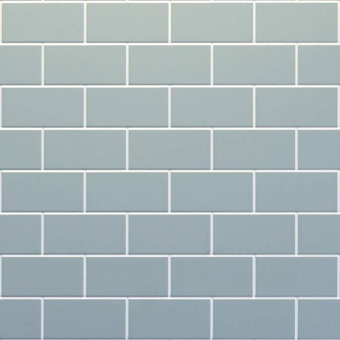 Duck Egg Blue Metro Reflect Tile Wall Panels