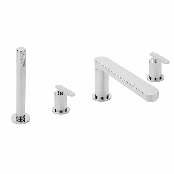 Sagittarius Eclipse 4 Hole Bath Filler Tap