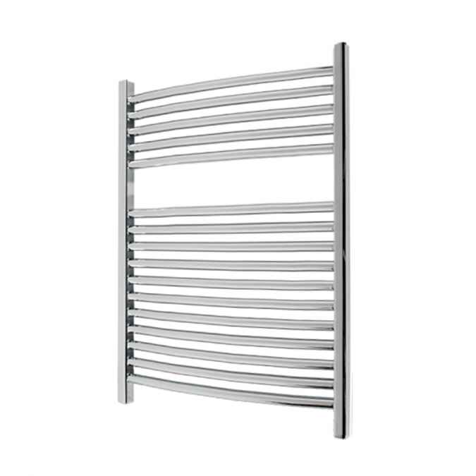 Abacus Elegance Radius Towel Rail 750 x 480mm - Chrome