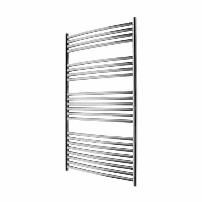 Abacus Elegance Radius Towel Rail 1120 x 600mm - Stainless Steel