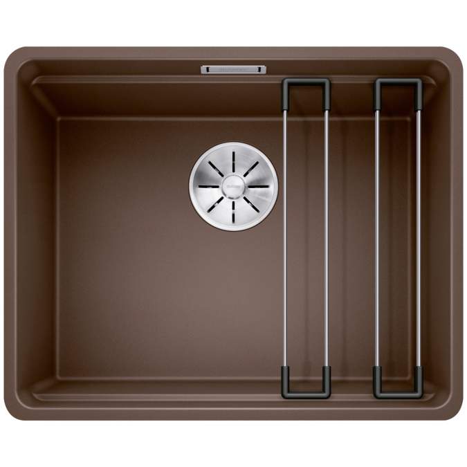 Blanco Etagon 500 U Kitchen Sink - Coffee