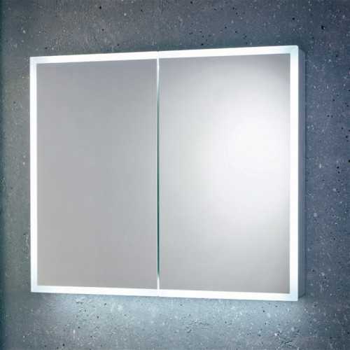 Mia LED Mirrored Bathroom Cabinet - 600 x 700mm