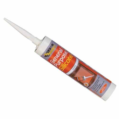 Everbuild General Purpose Silicone Sealant - White