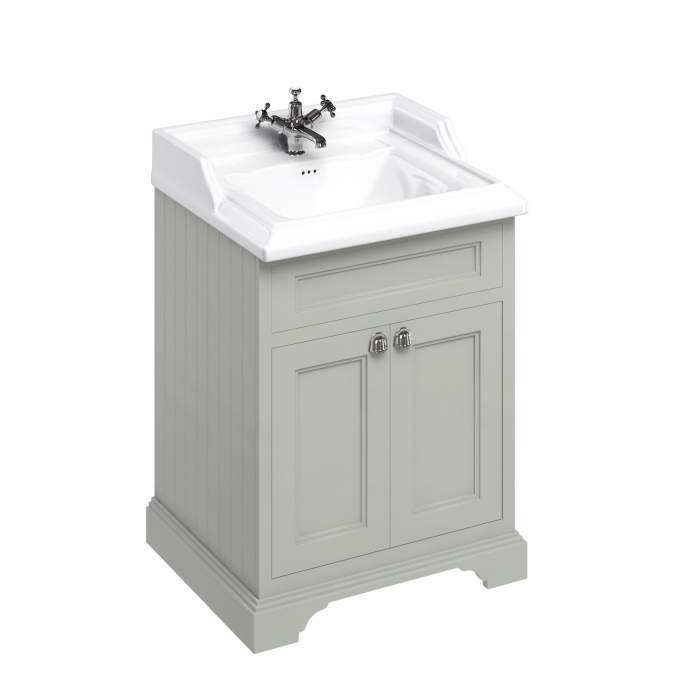 Burlington 65cm Olive Vanity Unit With Optional Basin