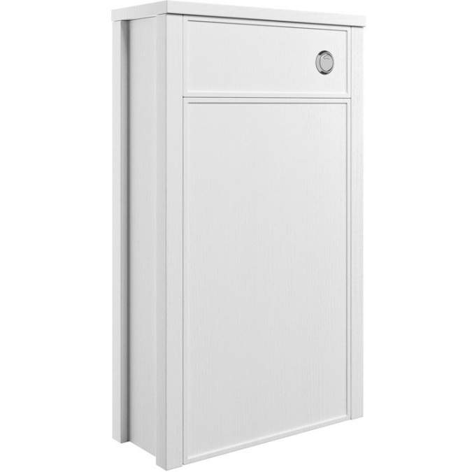 Havanna 510mm Toilet Unit - Satin White Ash