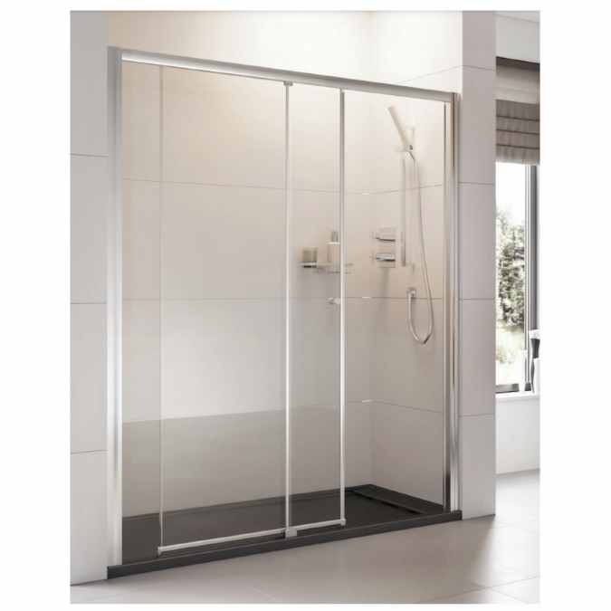 Haven6 1100mm Level Access Sliding Shower Door, Right Hand