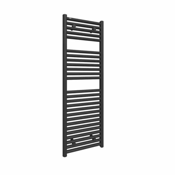 Hugo2 812 x 600mm Towel Radiator - Anthracite - Tissino