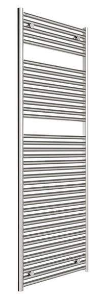 Hugo2 1652 x 600mm Towel Radiator - Chrome - High Heat Output - Tissino