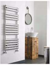 Kartell Ohio 1200 x 500mm Stainless steel Towel Rail    